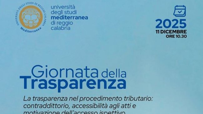 Trasparency day, Giornata della trasparenza 2025