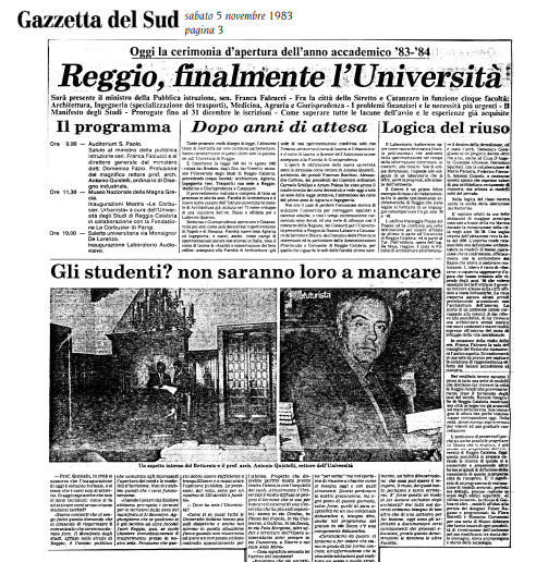 Università nascita