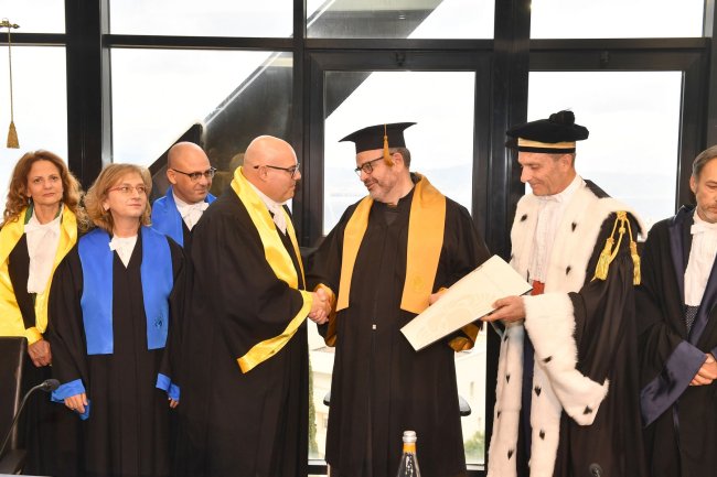 Inaugurazione anno accademico 2025/2026, Laurea Honoris causa Padre Benati - Inauguration academic year 2025/2026
