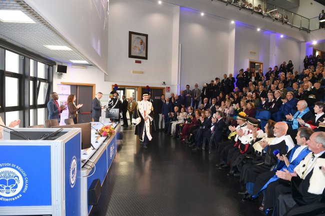 Inaugurazione anno accademico 2025/2026, Laurea Honoris causa Padre Benati - Inauguration academic year 2025/2026