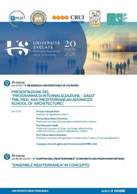 Universities revealed 2026 - Università Svelate 2026  Event