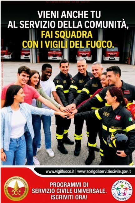 Vigili del Fuoco - Firefighters - Servizio civile 2026