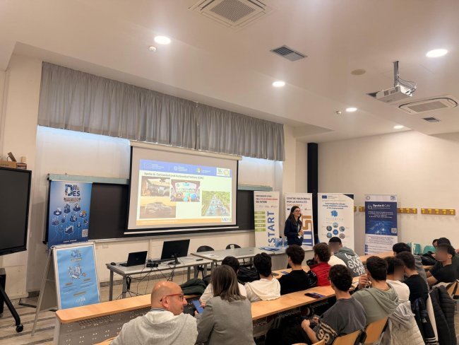 Future technologies showcased at the Department of Excellence (DIIES) to inspire new generations.