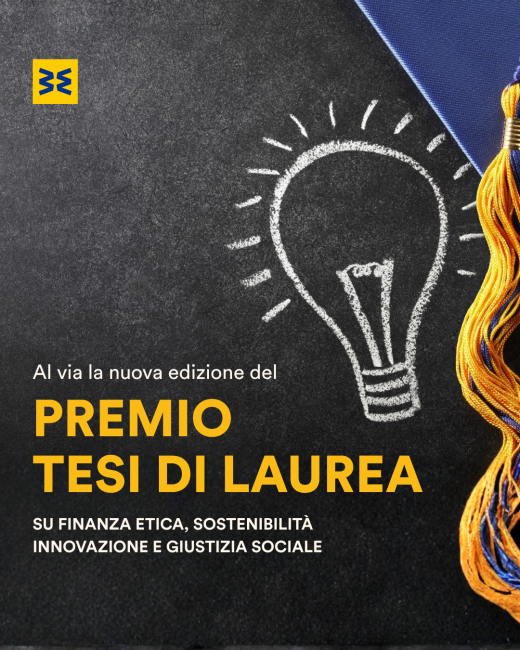 Premio tesi di laurea 2026 Thesis Award 2026