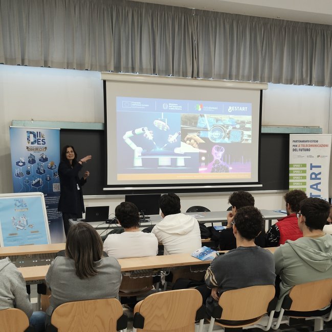 Future technologies showcased at the Department of Excellence (DIIES) to inspire new generations.