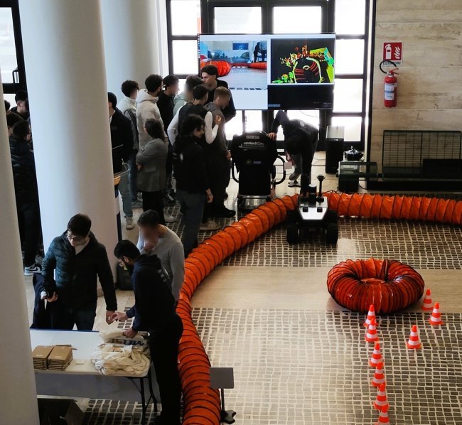 Future technologies showcased at the Department of Excellence (DIIES) to inspire new generations.