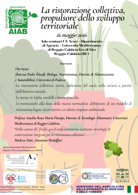 Agriculture event Collective Catering Ristorazione collettiva