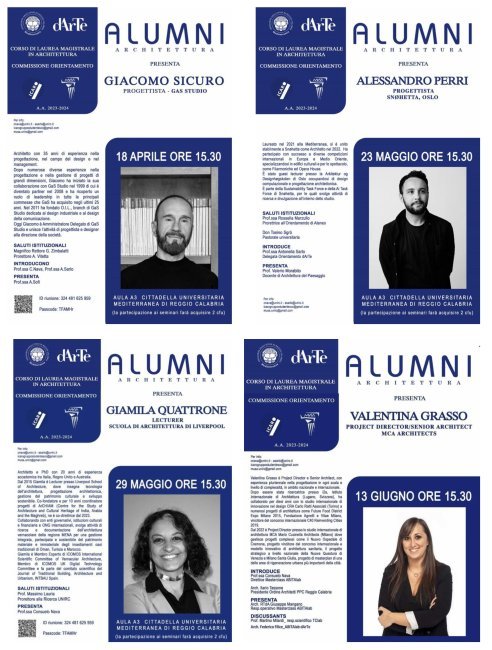 Alumni Architecture dAeD 2026