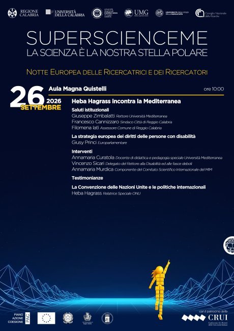 SuperScienceMe 2026 Researcher's Night Notte dei Ricercatori
