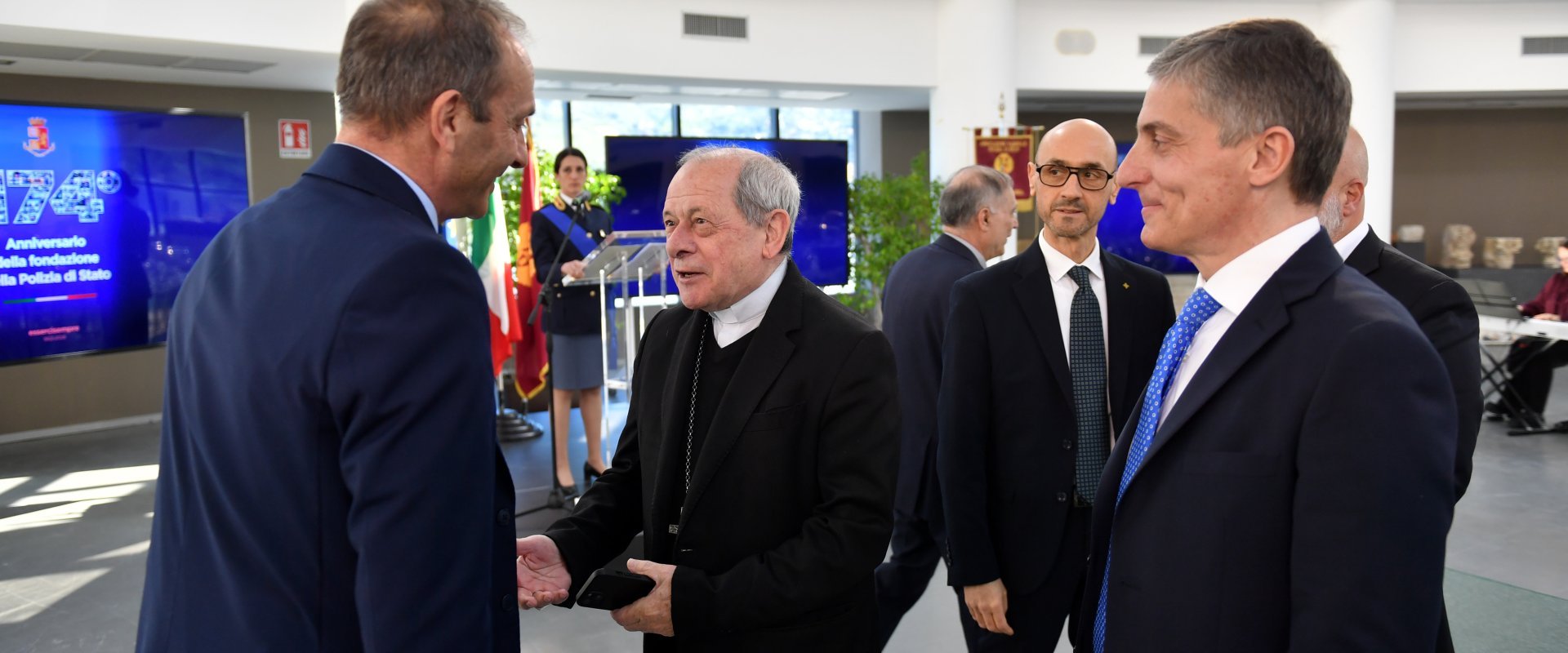 The Italian State Police celebrates its anniversary
