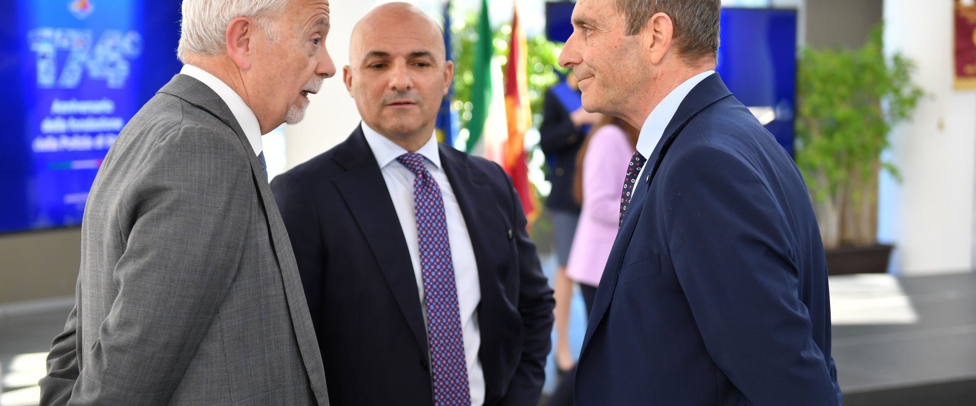 The Italian State Police celebrates its anniversary