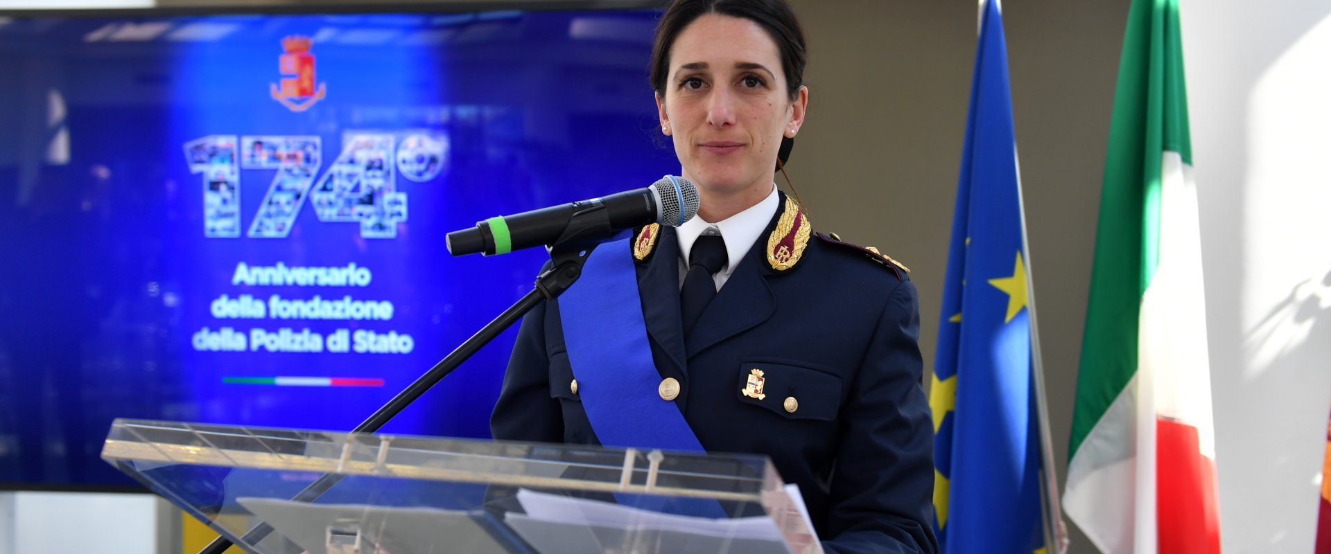 The Italian State Police celebrates its anniversary