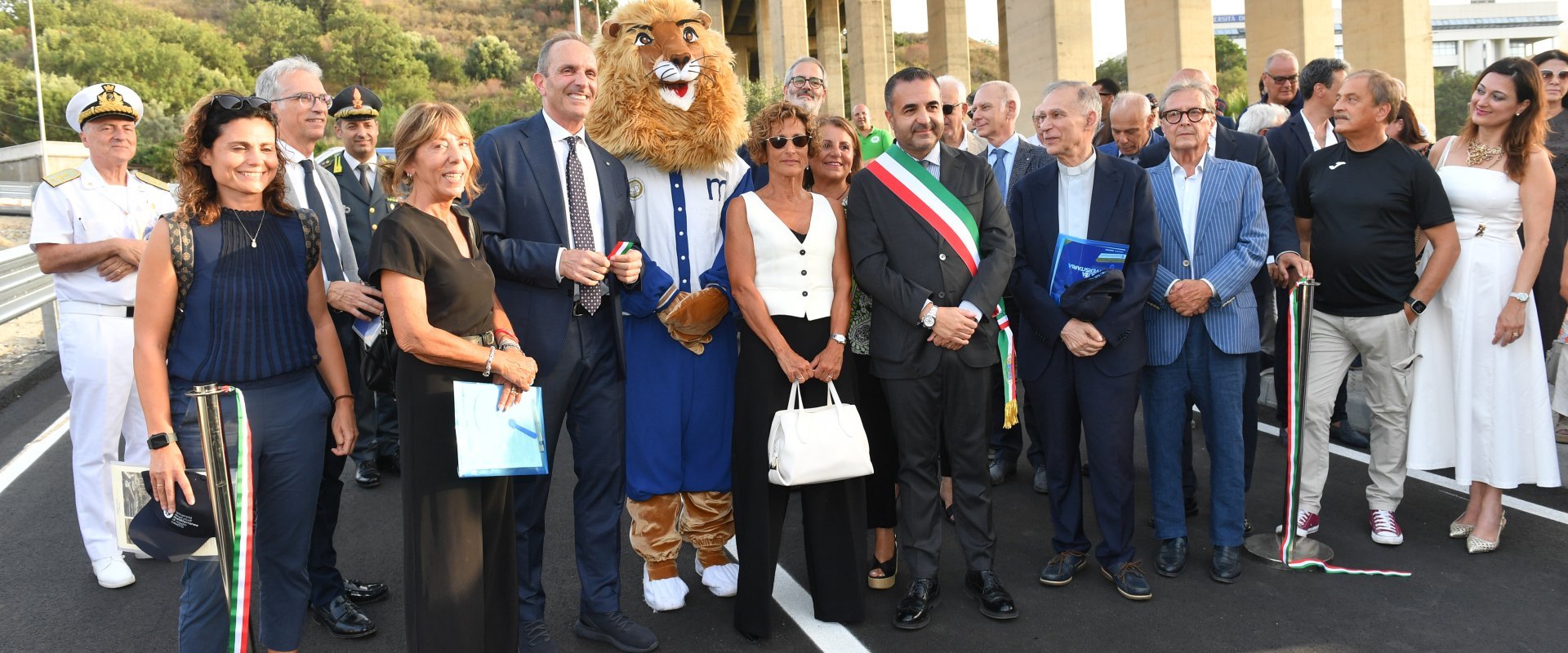 Inauguration new road system university - engineering - inaugurazione nuova viabilità università - ingegneria