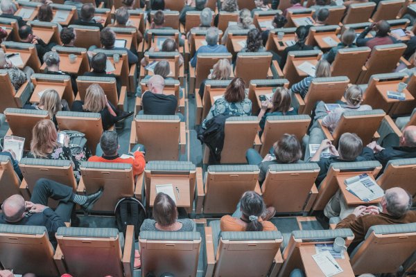 View from above, University Aula Magna