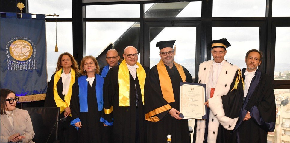 Laurea Honoris causa Padre Benanti