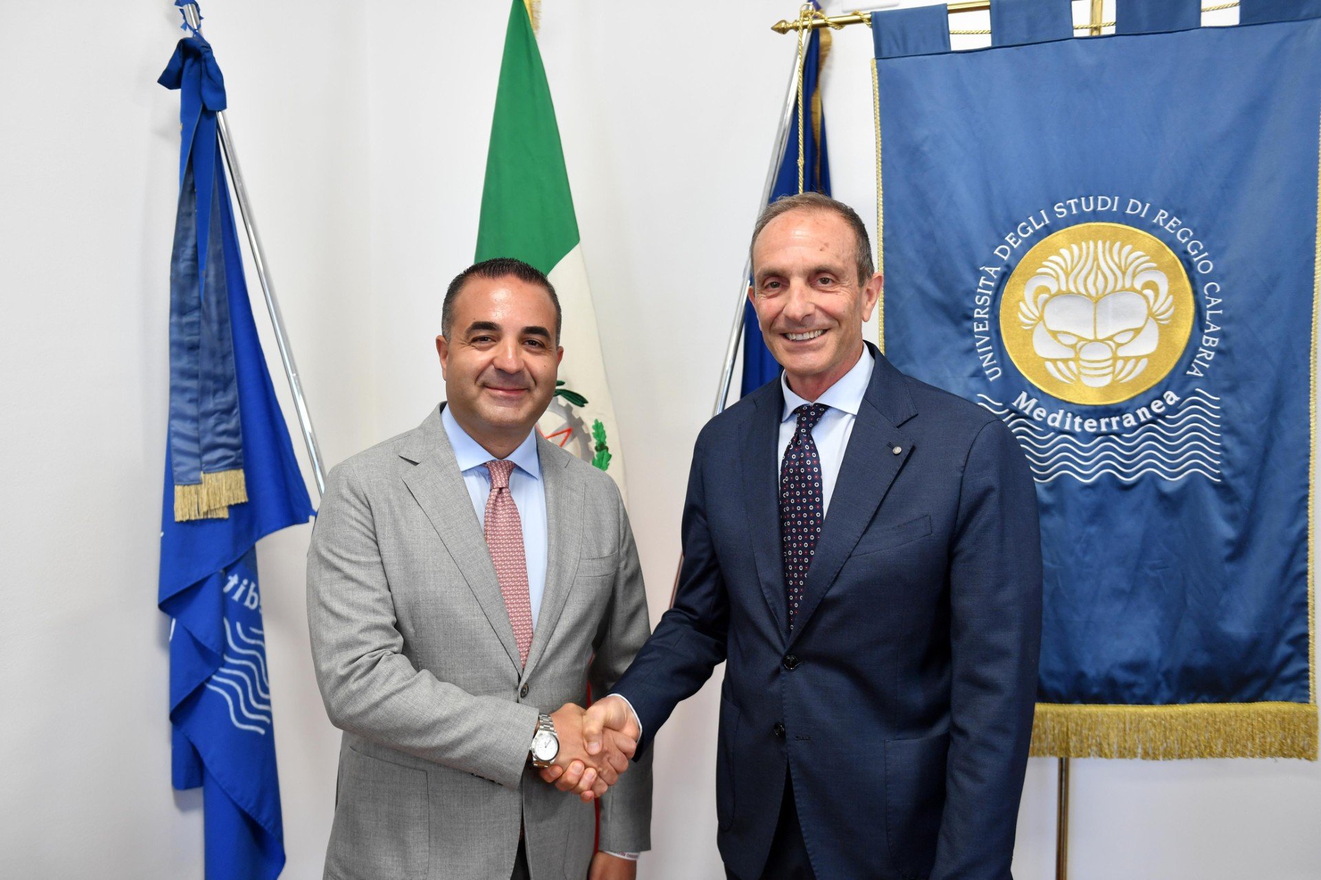 Rettore Zimbalatti Sindaco Cannizzaro Rector Mayor